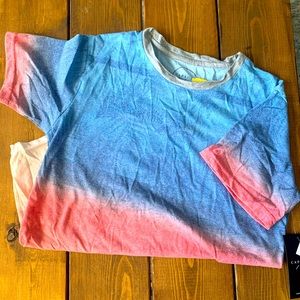 Kids XL ombré Palm tree shirt